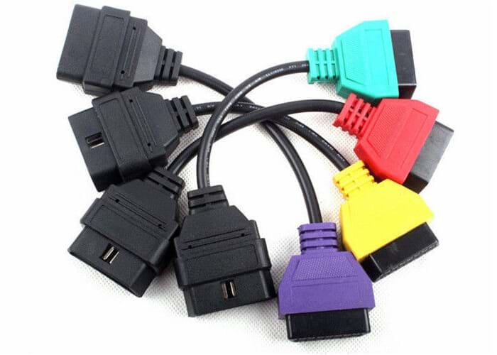 OBD Diagnostic Cable Four Colors