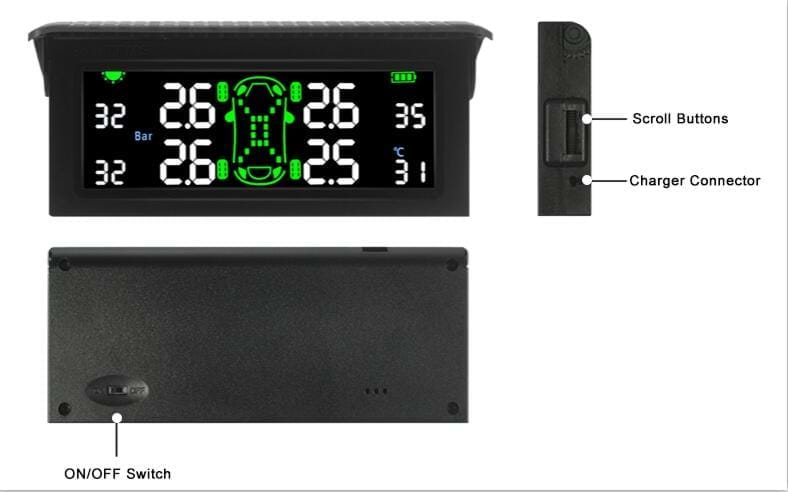 About New product T501 TPMS Tire Pressure Monitoring System