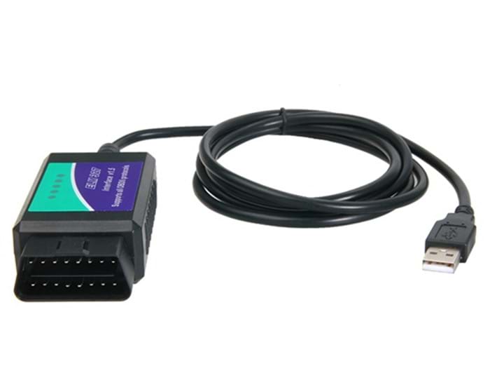 ELM327 USB OBD2 FTDI FT232RL Puce OBD II Scanner Automobile Pour