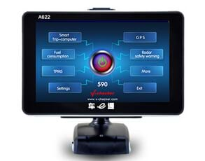 V-checker A622 Trip Computer GPS Navigator TPMS Oil Statistics