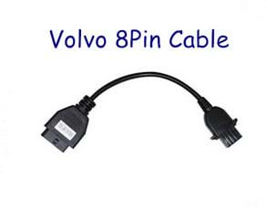 Volvo 8 Pin To Obd 2 Cable Cdp Truck Diagnostic Tool Connector