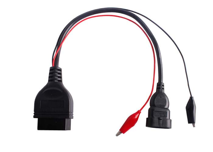 for FIAT 3pin to OBD2 16 Pin Diagnostic Cable