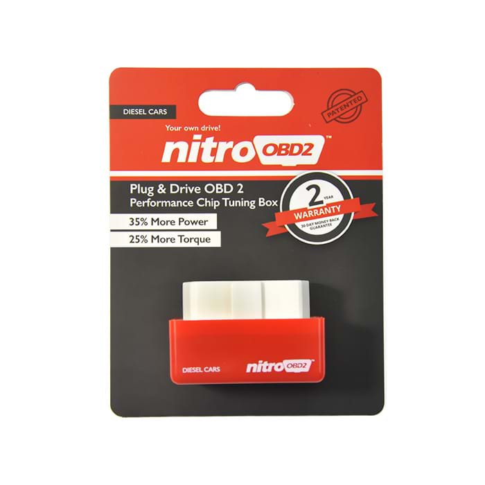 Newest Version Plug and Drive NitroOBD2 Diesel Chip Tuning Box