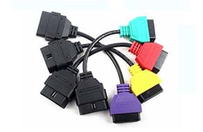 for FIAT ECU Scan Adaptors OBD Diagnostic Cable Four Colors