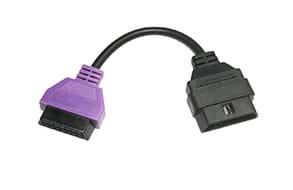 For FIAT ECU Scan Adaptors A4 PURPLE COLOR