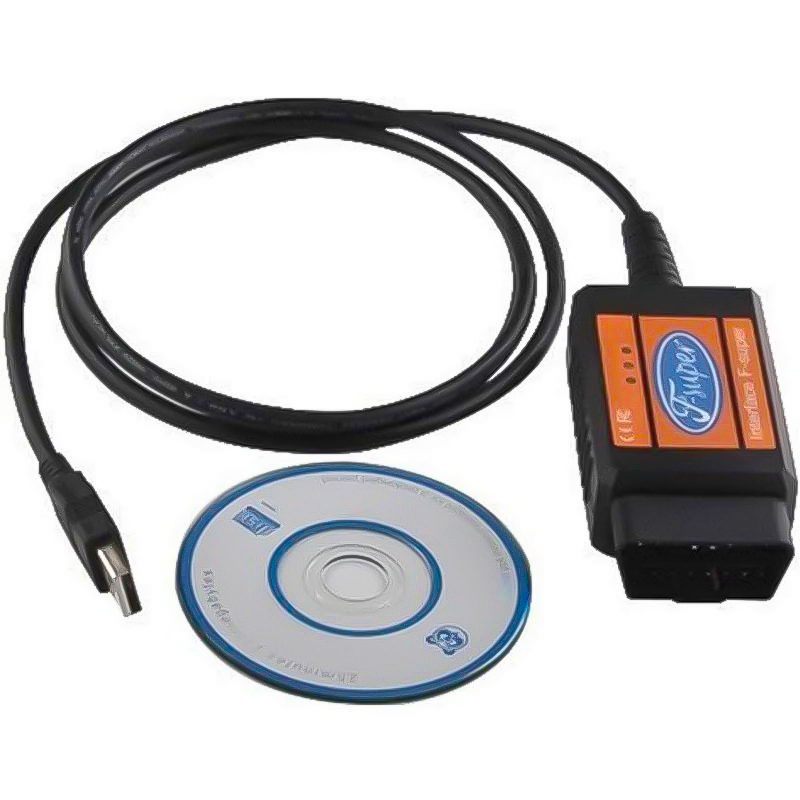 OBD II For Ford For F Super ELM327 Usb without switch Scanner Tool Auto Car Diagnostic Fault Tool