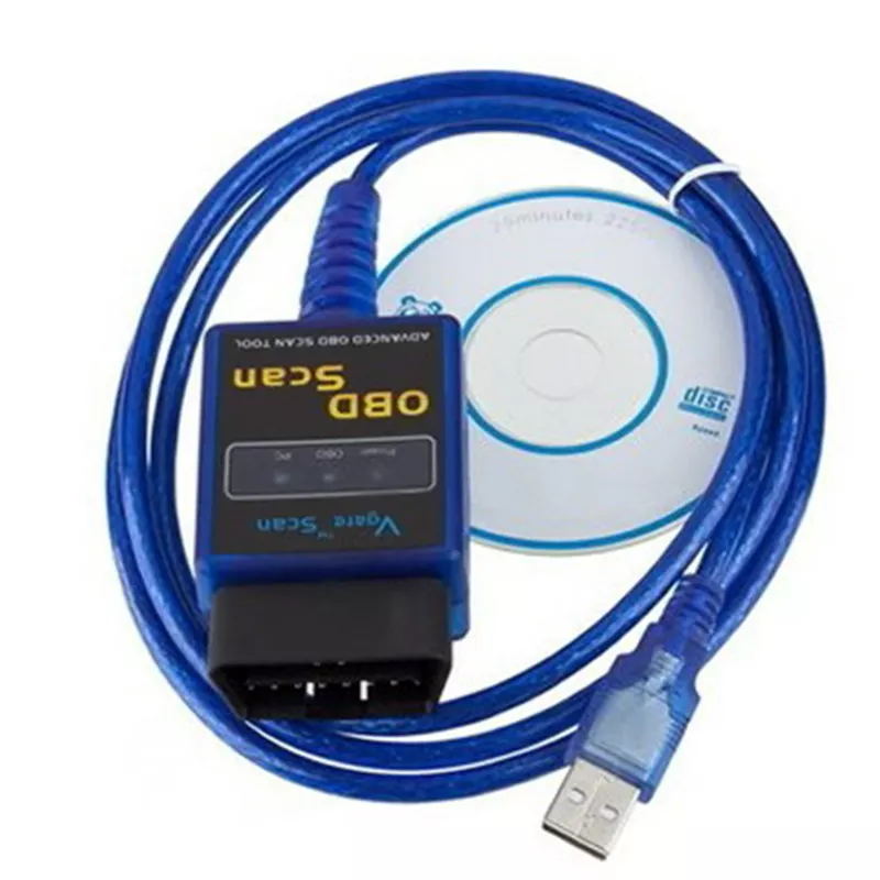 USB ELM327 OBD2 Scan Not 25K80 USB Interface Cable Car ECU Diagnostic Tool